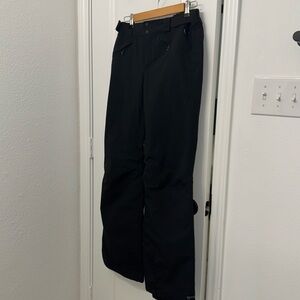 EDDIE BAUER BLACK SNOW PANTS